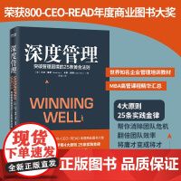 书]深度管理 突破管理困境的25条黄金法则 大卫戴伊著 职场领导管理学 企业管理者实战指南 经济管理书