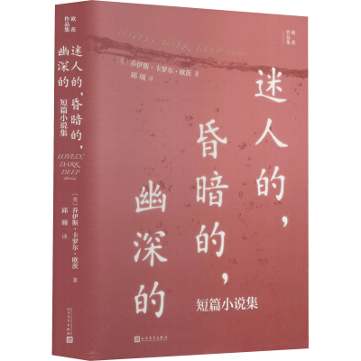 醉染图书迷人的,昏暗的,幽深的 短篇小说集9787020167661