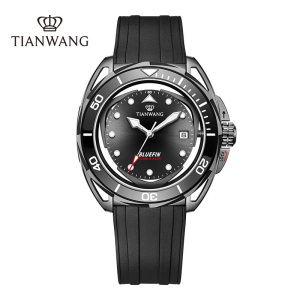 [潜力无限]天王蓝鳍系列专业版300米防水机械男表礼盒装301333