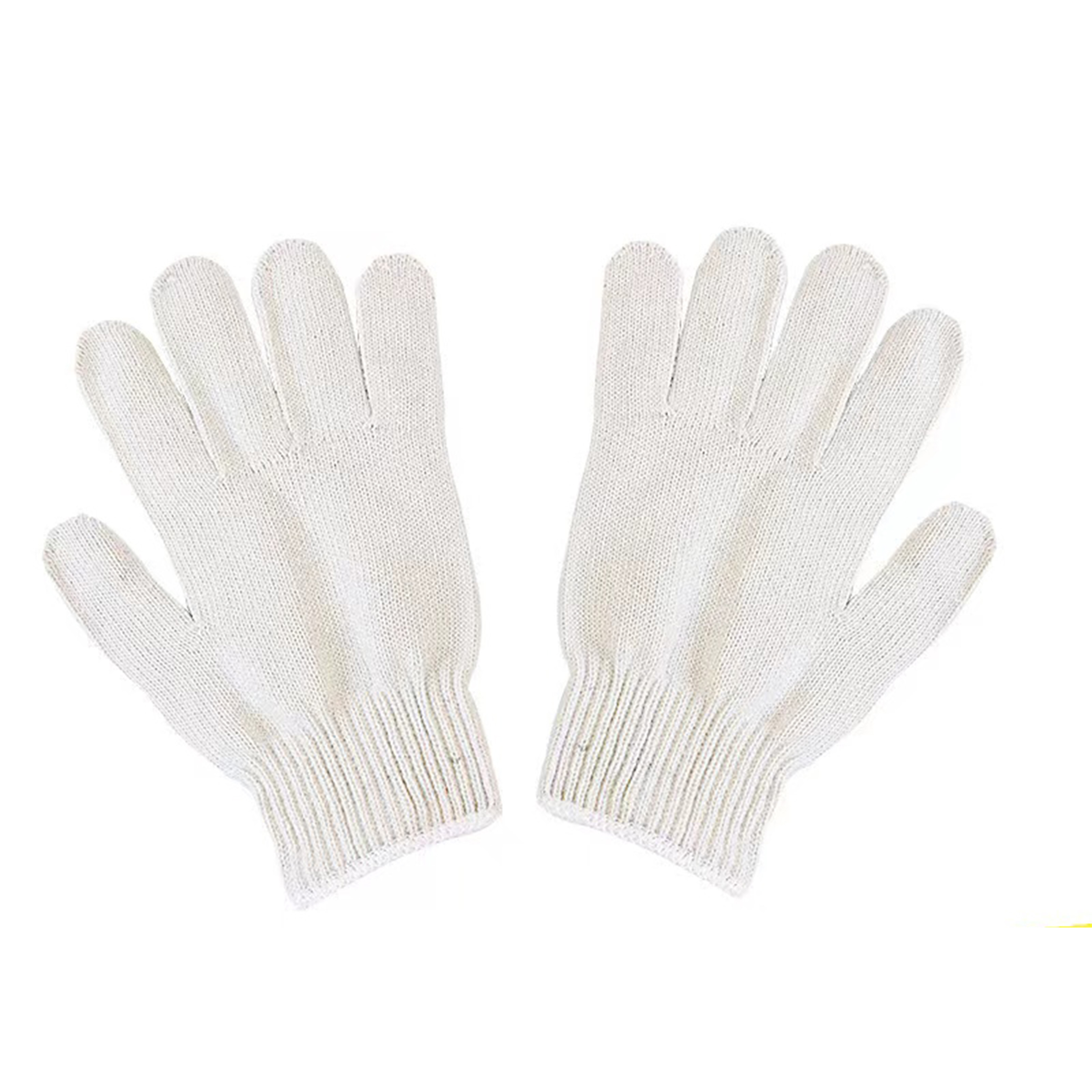 邦能之星白边棉线手套600克加厚耐磨棉纱线工作工地干活工作手套N56121