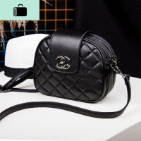 斜挎包2020新款百搭ins超火单肩女小包夏款大容量三层软皮包包潮NEW LAKE女斜挎包