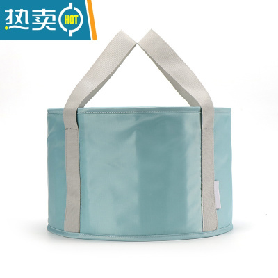 JING PING可折叠泡脚袋便携式水桶保温洗衣水盆加厚旅行旅游洗脚袋高器深