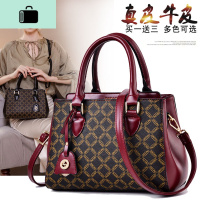 皮女包手提包2019新款洋气女款40岁妈妈包中年婆婆大气斜挎小包NEW LAKE女斜挎包