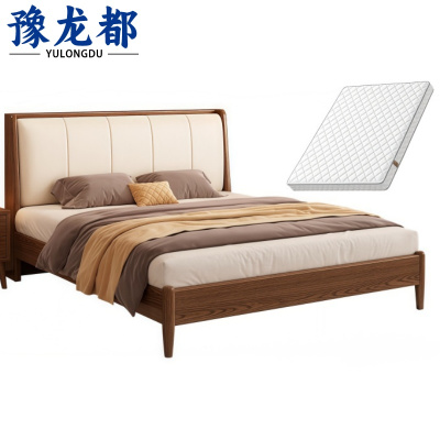 豫龙都 床+10cm床垫 1.2米 套