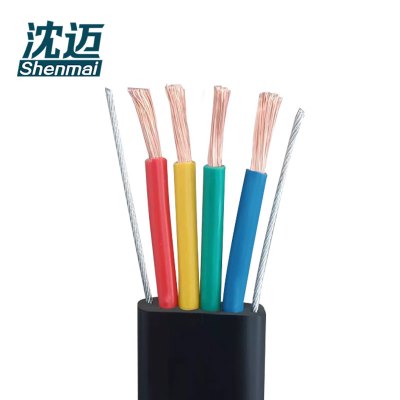 沈迈 铜芯扁电缆 YFFB-2G-4*1.5mm² /米