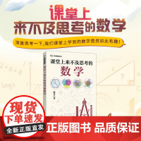 课堂上来不及思考的数学 有趣的数学 思维训练 开发智力数学课外读物 自然科普读物类书籍