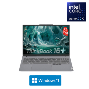 ThinkPad ThinkBook 16+ 07CD 16英寸标压便携轻薄笔记本电脑 (酷睿Ultra 9 285H 32G内存 1T固态 RTX5060 3.2K)