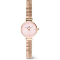 丹尼尔惠灵顿(Daniel Wellington)女士机械表优雅简约玫瑰金网带时尚小巧防水手表