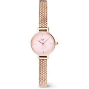 丹尼尔惠灵顿(Daniel Wellington)女士机械表优雅简约玫瑰金网带时尚小巧防水手表