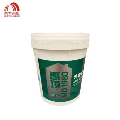 东方雨虹 惠顶外漏多彩水性聚氨酯防水涂料 HD1980 桶