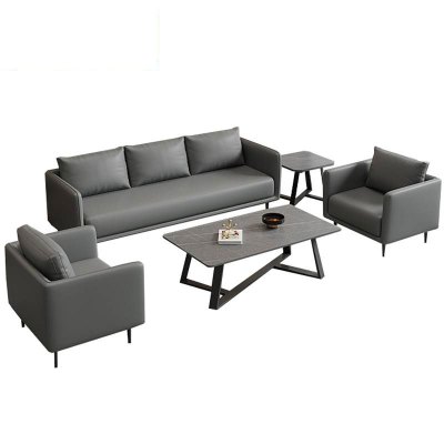 鑫睿辉 沙发1+1+3+边几+茶几 套