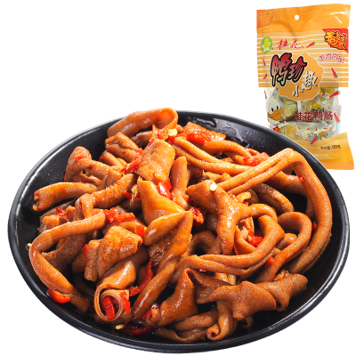 桂花鸭集团鸭珍小趣南京特产盐水鸭零食小吃香辣鸭肠鸭肉类