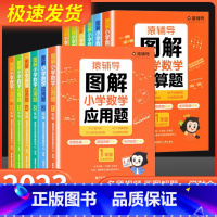 图解小学数学计算题 小学一年级 [正版]图解小学数学应用题计算题 一二三四五六年级全册小学数学逻辑思维思路练习簿讲解小升