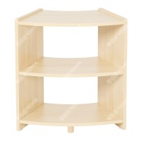 华森葳儿童家具 2层45度弧形柜-百搭 中空2层柜-百搭 双格立式中空柜