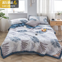 里外棉空调被棉夏凉被单人双人夏被可水洗棉花夏季薄被子 三维工匠