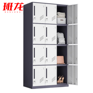 班龙更衣柜十二门台