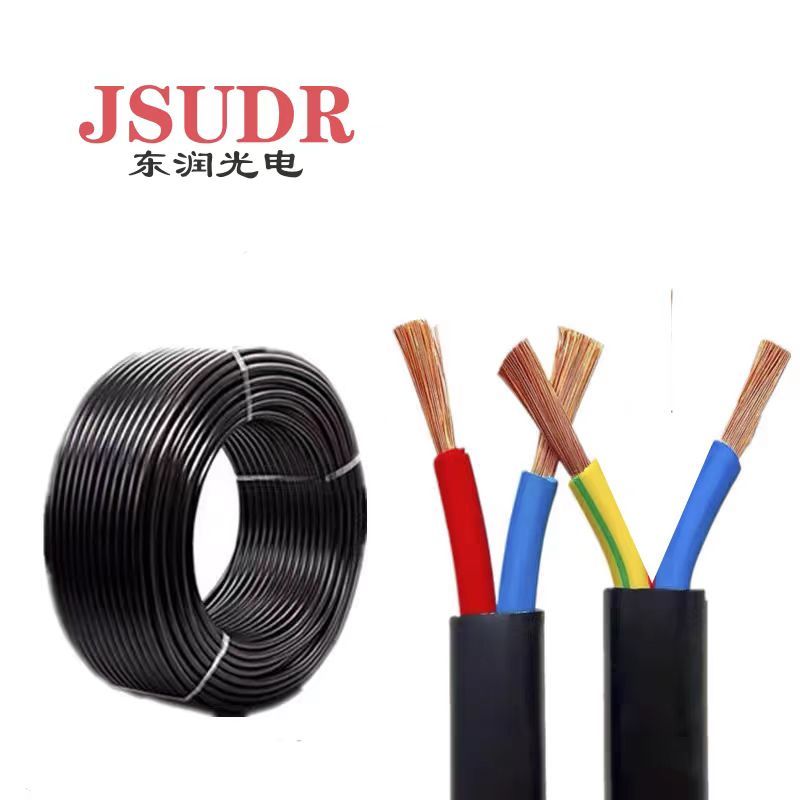 JSUDR东润护套线100米卷ZR-RVV 2*16平方 颜色可选 +卷