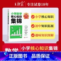 小学核心知识锦集[数学] 小学通用 [正版]小学核心知识锦集语文数学英语基础知识大盘点一二三四五六年级小学知识大全手册人
