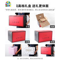 北欧餐具碗碟套装陶瓷碗筷盘子家用一人食轻奢ins风情侣礼盒246人 FENGHOU 十人食54件套[粉色]