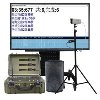 LJYZN-C1807电子中长跑考核测试仪3公里智能跑步计时器体能测试跑步记录田径考试系统考核3000米跑步系统