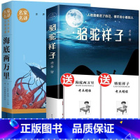 全2册 海底两万里+骆驼祥子[赠考点] [正版] 骆驼祥子老舍+海底两万里名家名译 经典文学名著七年级初一课外必读书籍课