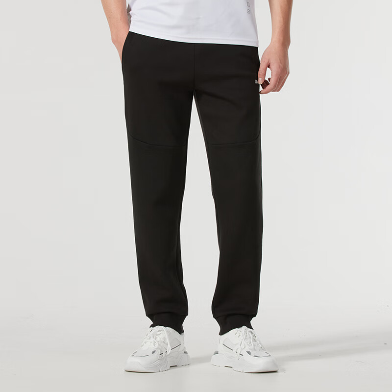 彪马(PUMA)男裤新款运动裤时尚舒适透气休闲裤针织潮流长裤687568-01 ZP