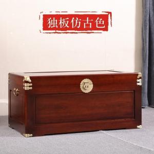 森美人全香樟木箱子结婚衣箱实木字书画收纳婚嫁陪嫁箱收藏箱长方形