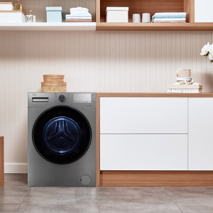 倍科(beko)TWFC 101252 MI 全自动滚筒洗衣机 变频蒸汽洗涤 10公斤超大容量 (曼哈顿灰色)
