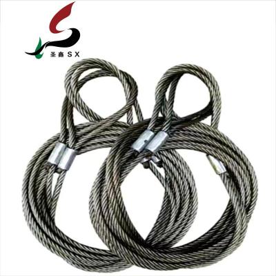 圣鑫SX压制钢丝绳6x37+FC-17.5-4m根