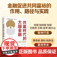 共富时代的大国金融 金融促进共同富裕的作用 路径与实践 径山报告课题组著 黄奇帆 蔡昉 杨凯生 重磅荐读