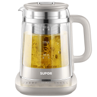苏泊尔(SUPOR)养生壶加大86mm大茶篮5段调温双层防烫1.5L多功能智能煮茶器电热水壶花茶壶煮茶壶SW-15Y20