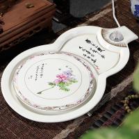 家柏饰(CORATED)整套陶瓷茶具套装 青花瓷功夫茶具冲茶泡茶器带茶盘茶壶茶具配件