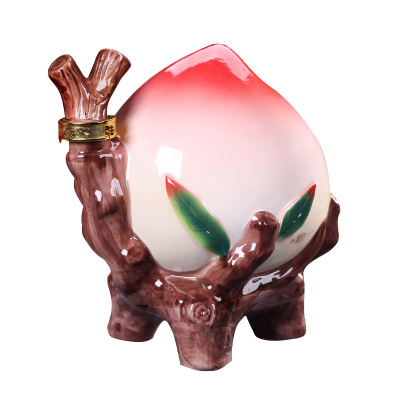 盛镇古酱酱香型白酒53度原浆酒坤沙粮食高粱酒2500ml五斤装寿桃酒