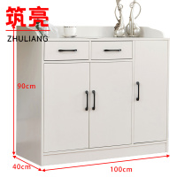 筑亮 餐边柜 100cm白 台
