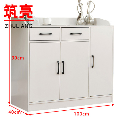 筑亮 餐边柜 100cm白 台
