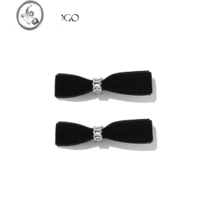 JiMi气质优雅一字夹发夹少女头饰蝴蝶结发卡后脑勺韩国ins潮发饰边夹