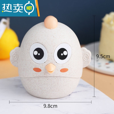 敬平按压式牙签盒创意自动弹出北欧ins餐厅个性牙签筒家用牙签罐 小黄鸡牙签筒