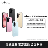vivo S30 Pro mini 薄荷青 12GB+256GB 全网通5G新品手机天玑9300+旗舰芯片行业首发希区柯克变焦实况6500mAh续航多彩小直屏拍照游戏学生智能手机