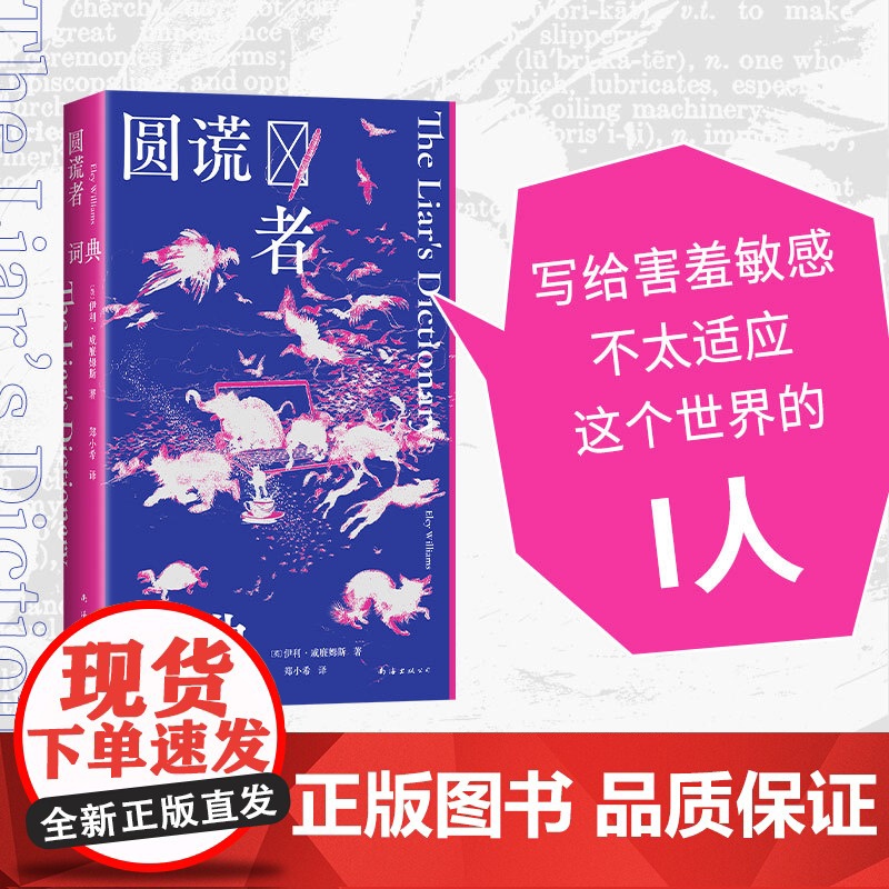 圆谎者词典 舒适触感小开本 写给含羞敏感不太适应这个世界的I人 打破条条框框的束缚吧 去向不被定义的未来