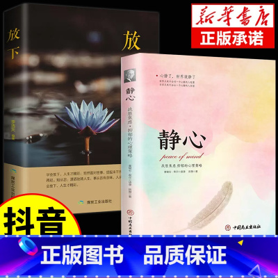 [正版]静心和放下 人生没有什么不可以放下 静修心的书籍 乐观接纳自己爱上生命的不完美 我不能放下的一切 心理学青春励