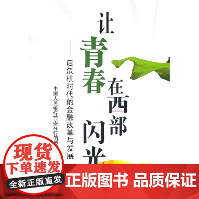 让青春在西部闪光——后危机时代的金融改革与发展