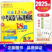 [正版]2025江苏13大市中考试卷与标准模拟优化38套 化学 中考专题真题借鉴模拟卷 初中生复习全程提优卷 内附经典专