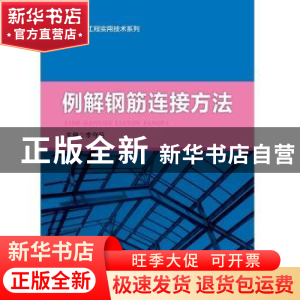 正版 例解钢筋连接方法 李守巨,徐鑫 知识产权出版社 9787513041