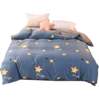 美帮汇被套冬天 珊瑚绒棉加绒单被罩单面绒水晶绒毛被套单件 绒毛 冬天