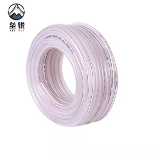 垒锐 pvc硅胶钢丝软管 1寸*4mm 50米/捆