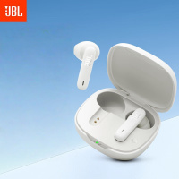 JBL WAVE FLEX 2 半入耳式真无线蓝牙耳机 珍珠白
