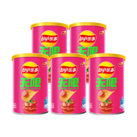 乐事薯片办公室零食追剧零食膨化食品无限薯片番茄味40g*5罐