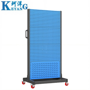 珂洋 洞洞板置物架 双面4层 个