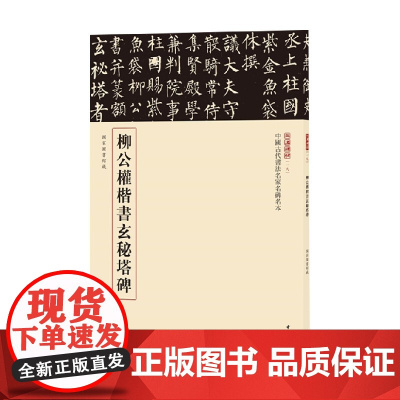 柳公权楷书玄秘塔碑 中国古代书法名家名碑名本丛书 中华书局编辑部 著 书法