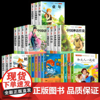 2025快乐读书吧一二三四五六年级上册阅读课外书必下册适合小学生课外书籍全套经典书目童年中国欧洲非洲民间故事稻草人古代神